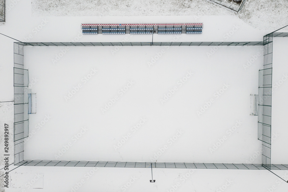 top view of a football field top view of a football field