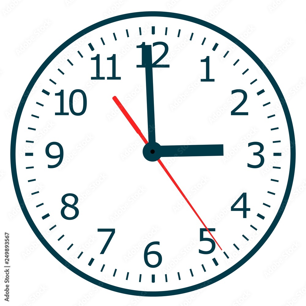 Clock icon. World time concept. Vector illustration. Clock icon. World time concept. Vector illustration.