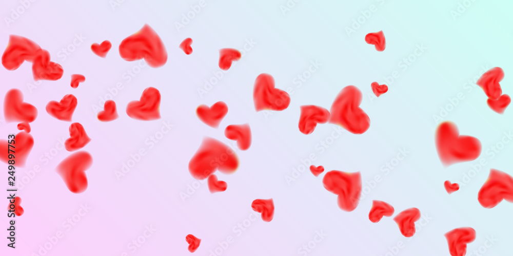 Hearts of confetti for valentines day Hearts of confetti for valentines day