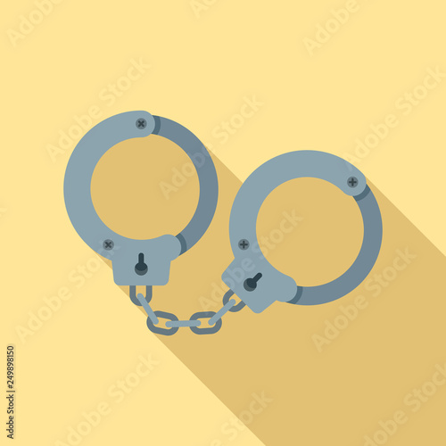 Canvas-taulu Handcuffs icon