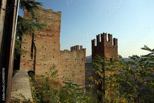 view of castello arquato photo