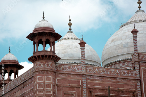 El Taj Mahal, en la ciudad de Agra, Uttar Pradesh (India), Patrimonio de la Humanidad
