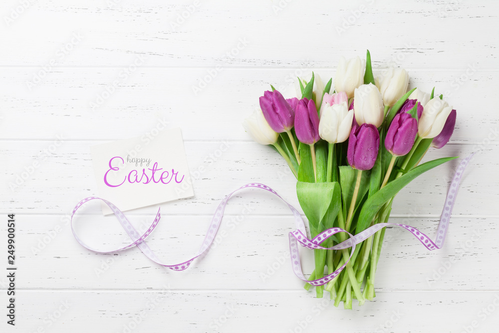 Fototapeta premium Easter greeting card