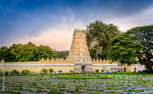 Sri Bhuvaneshwari Temple near Mysore Palace place to visit in karnataka