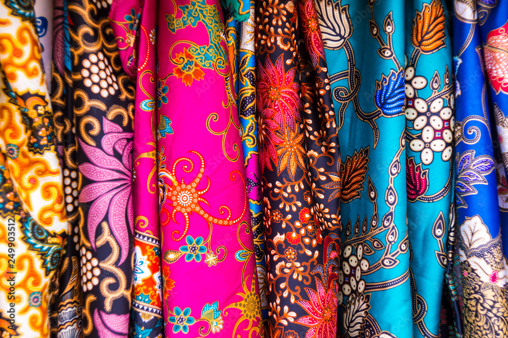 Colorful Sarongs and Cloth