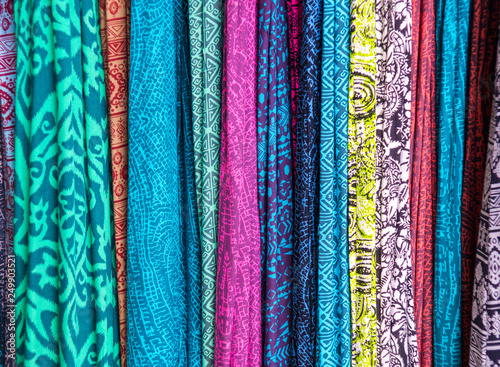 Colorful Sarongs and Cloth