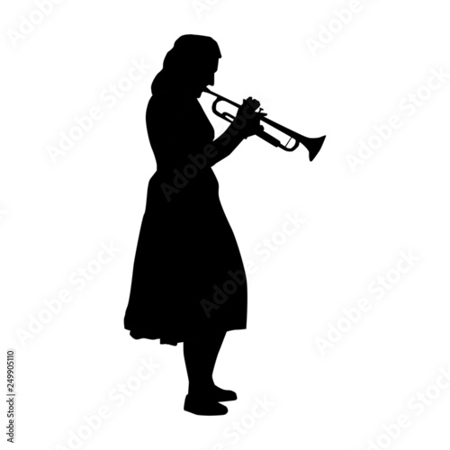 Musician woman
