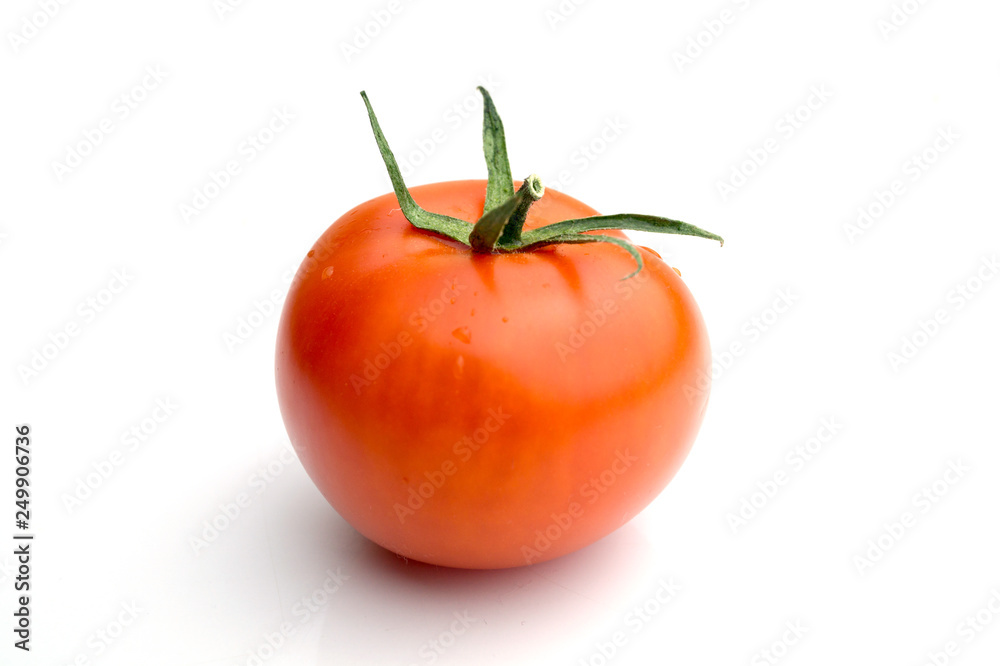 fresh tomato isolated on white background fresh tomato isolated on white background
