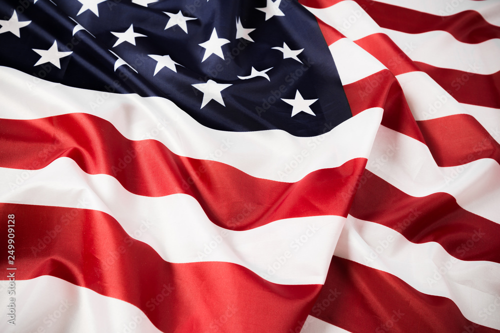 American flag waving background. Independence Day, Memorial Day, Labor Day - Image. American flag waving background. Independence Day, Memorial Day, Labor Day - Image.