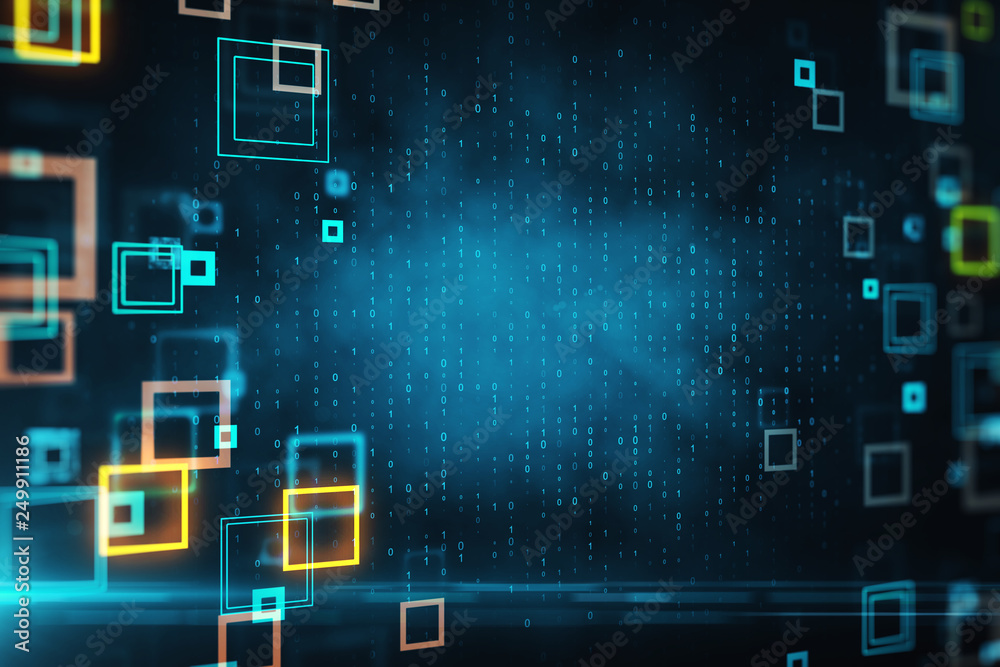 Blurry binary code wallpaper Blurry binary code wallpaper
