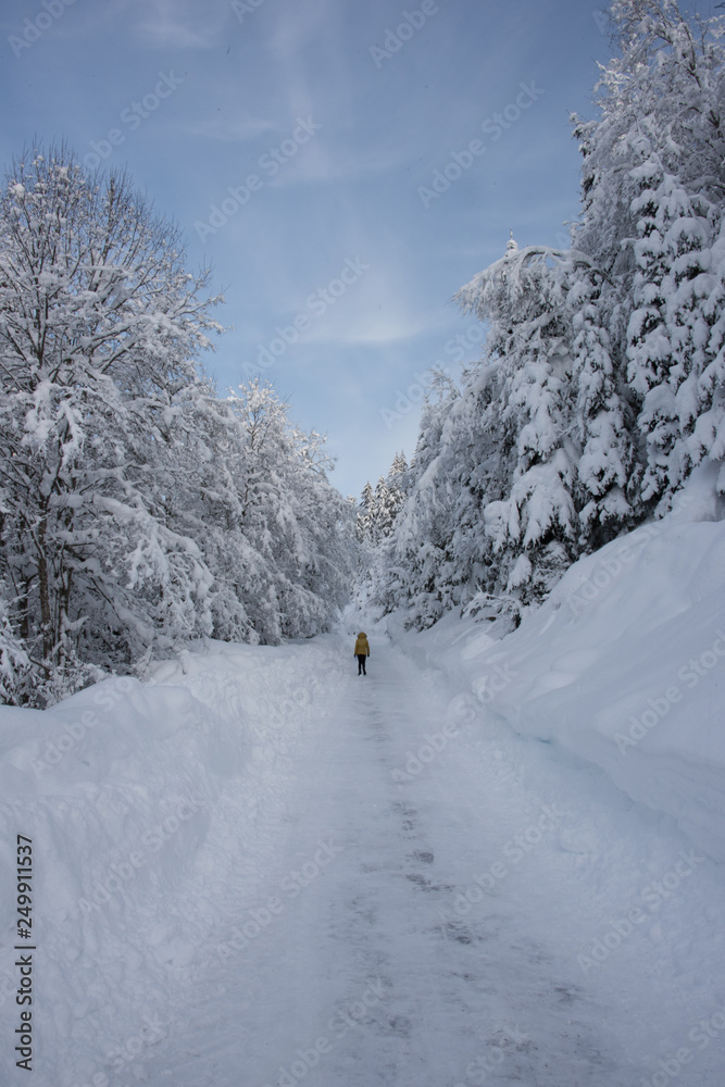 austria, alps, snow, mountains, river, winter, skiing, sunset austria, alps, snow, mountains, river, winter, skiing, sunset