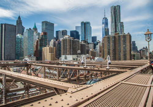 brooklyn bridge view one world