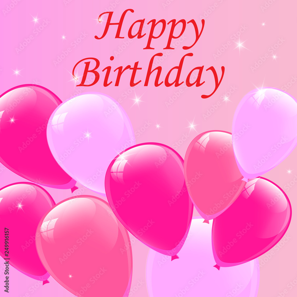 Happy Birthday typography vector Happy Birthday typography vector