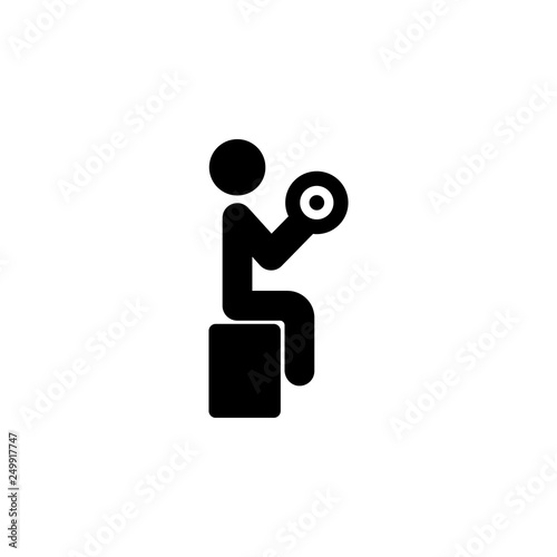 gymnast gymming outline icon. Signs and symbols can be used for web, logo, mobile app, UI, UX