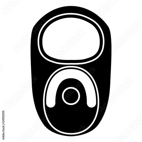 Soda Pop Tab Vector Illustration Icon Symbol Graphic