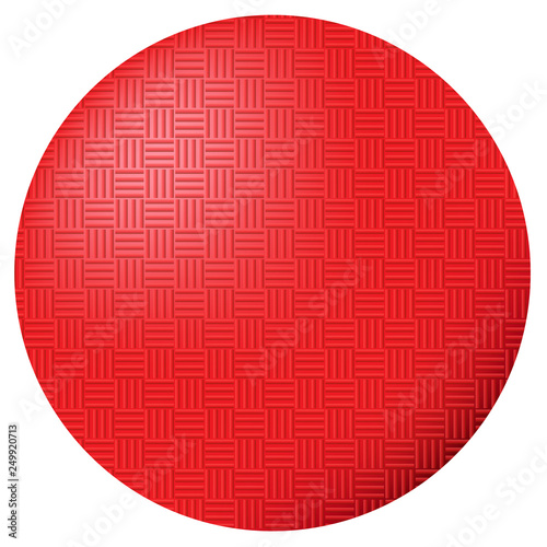 Red Kickball Dodgeball Ball Vector Illustration Icon Symbol Graphic