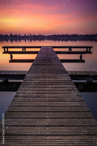 Sonnenaufgang an der havel