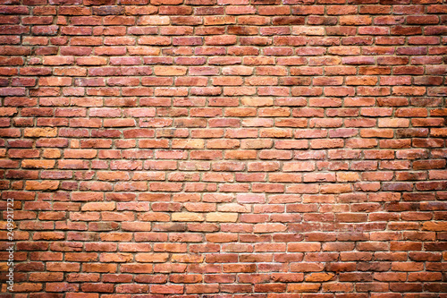 Grunge brick wall background, weathered stone texture