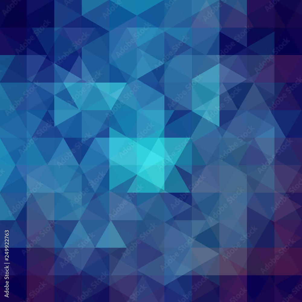 Background of dark blue geometric shapes. Abstract triangle geometrical background. Mosaic pattern. Vector EPS 10. Vector illustration Background of dark blue geometric shapes. Abstract triangle geometrical background. Mosaic pattern. Vector EPS 10. Vector illustration