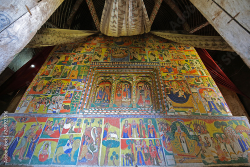 Monasterio Ura Kidane Mehret, Península Zege, Lago Tana, Etiopía photo