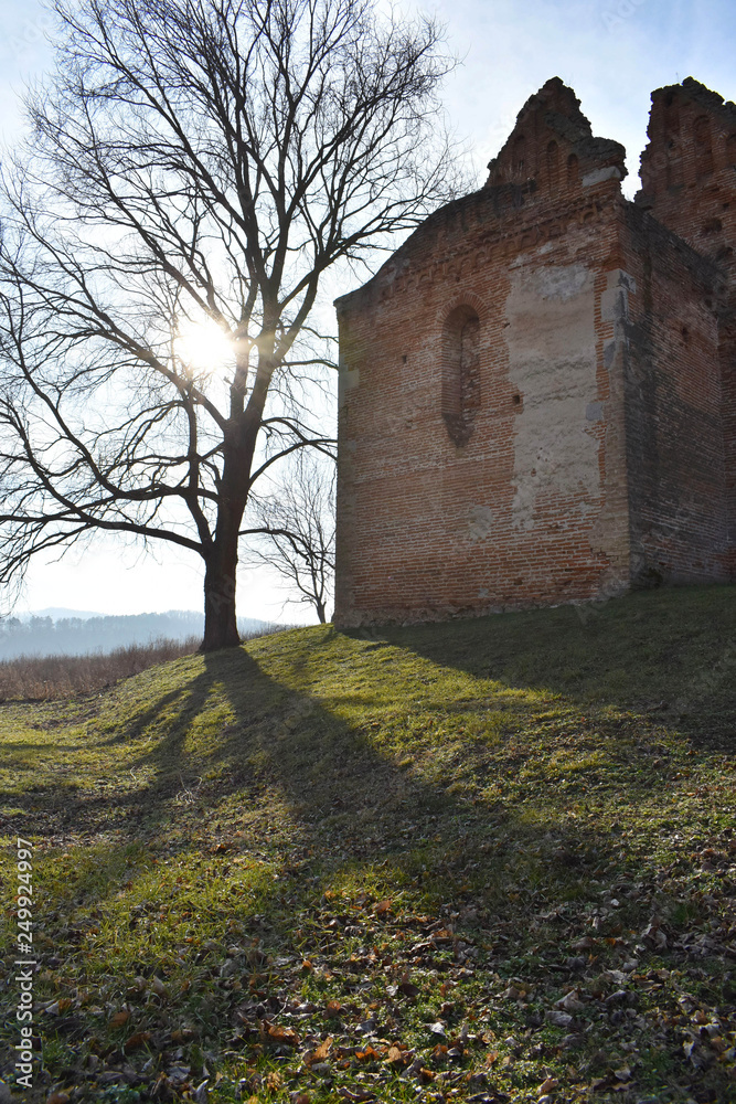 Ruins of a medieval temple, Cikó, Hungary Ruins of a medieval temple, Cikó, Hungary
