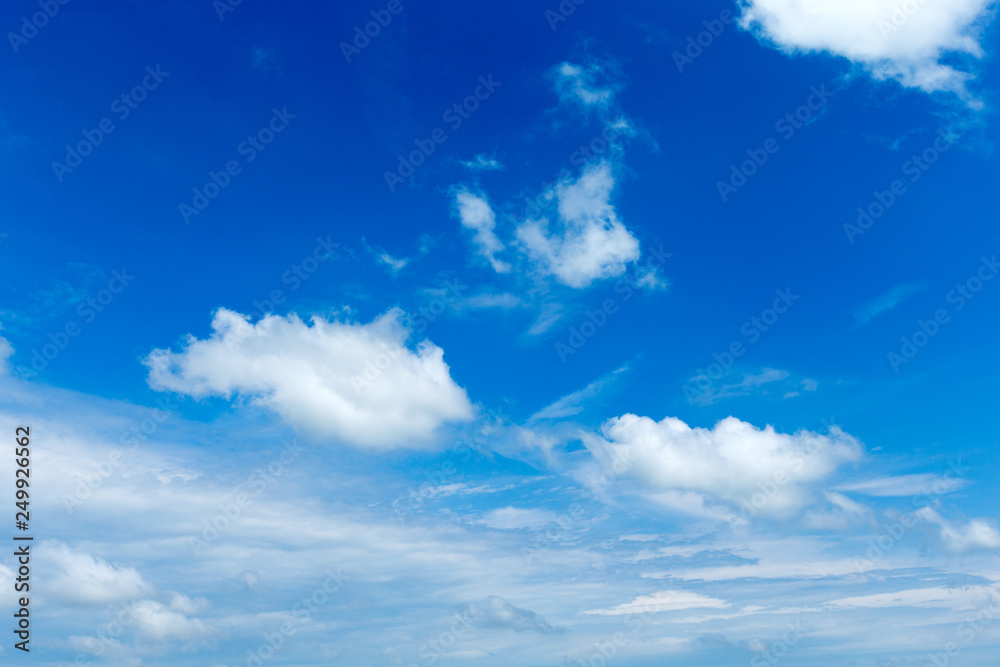 blue sky background with tiny clouds blue sky background with tiny clouds