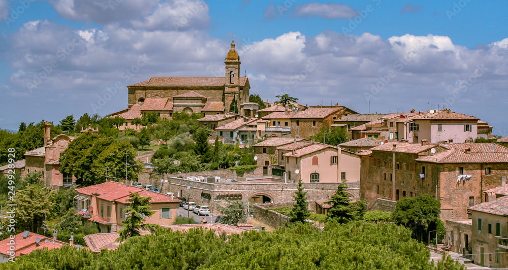 Typical Tuscany village