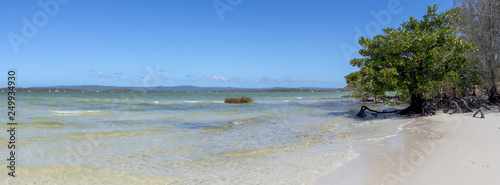 tropical beach and sea