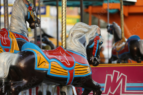 Colorful Merry Go Round photo