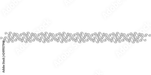 Hand drawn text ornaments illustration
