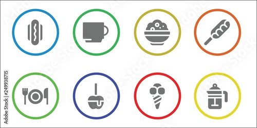 menu icon set