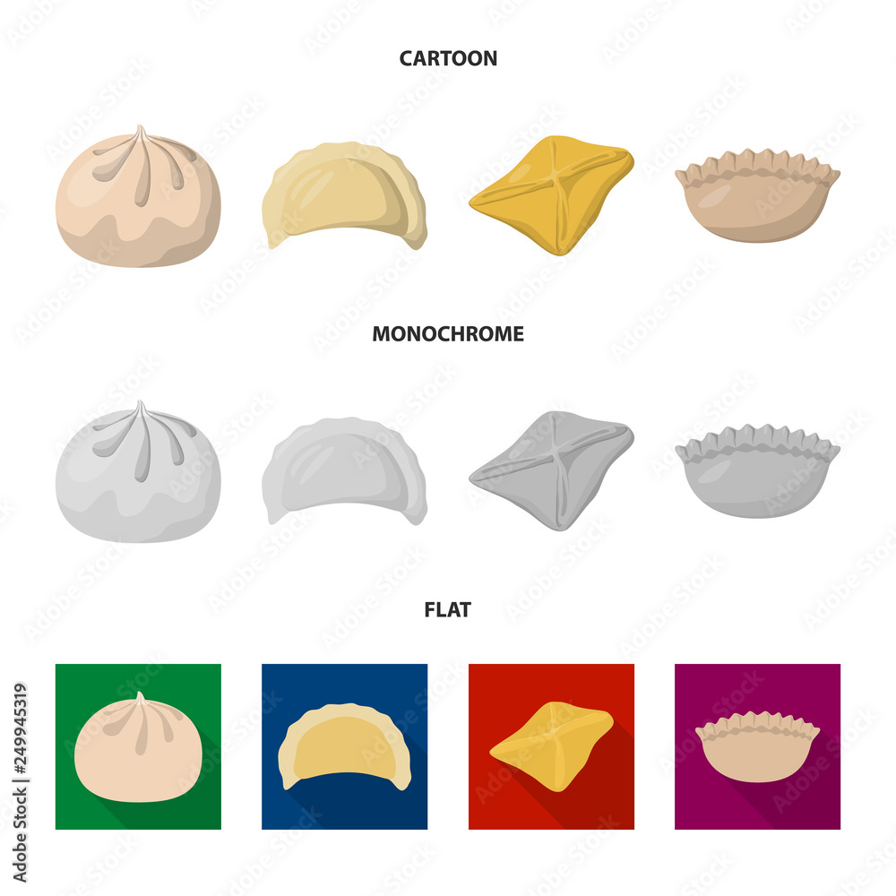 Isolated object of products and cooking icon. Collection of products and appetizer stock vector illustration. Isolated object of products and cooking icon. Collection of products and appetizer stock vector illustration.