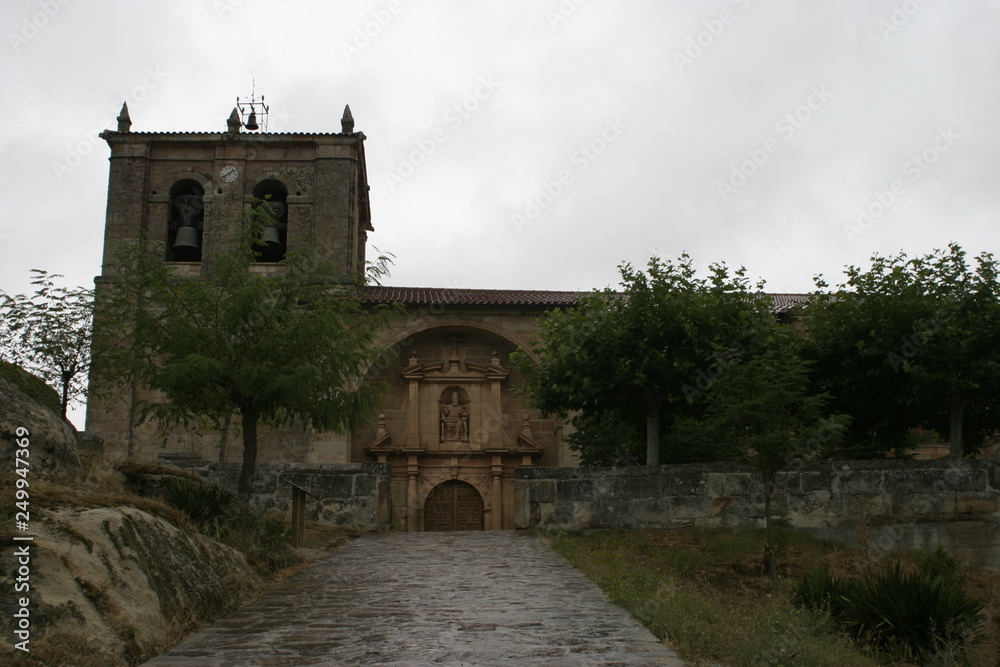 Village of Burgos.  Castilla y Leon. Spain