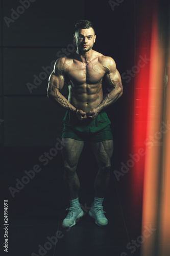 Portrait Of A Fitness Muscular Man © Jale Ibrak