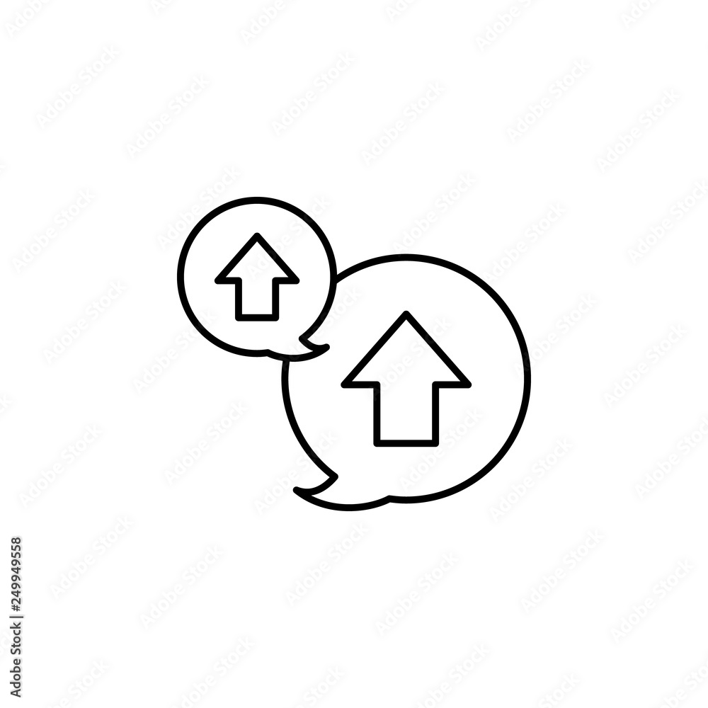 communication, arrows, chart icon. Element of marketing for mobile concept and web apps icon. Thin line icon for website design and development, app development. Premium icon communication, arrows, chart icon. Element of marketing for mobile concept and web apps icon. Thin line icon for website design and development, app development. Premium icon