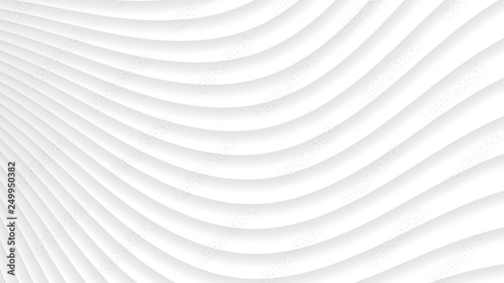 Abstract background of gradient curves in white colors Abstract background of gradient curves in white colors