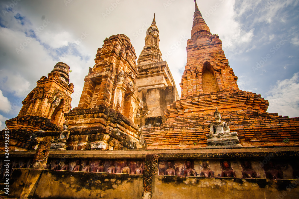 Wat Sorasak, a small temple dating back to 1412