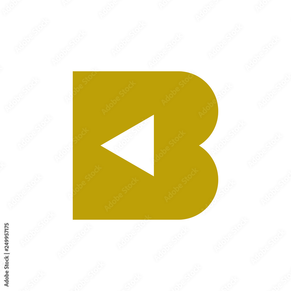 modern trendy B Letter unique Icon Design Logo modern trendy B Letter unique Icon Design Logo