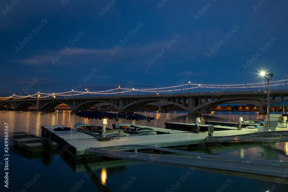 Fototapeta premium Tempe Town Docks