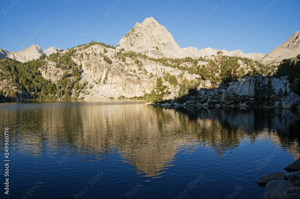 Lower Lamarck Lake Reflection