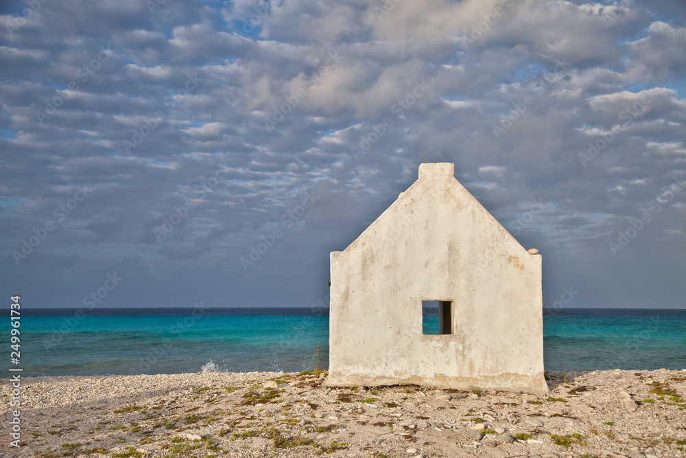 Old Slave Hut on the Caribbean Island of Bonaire