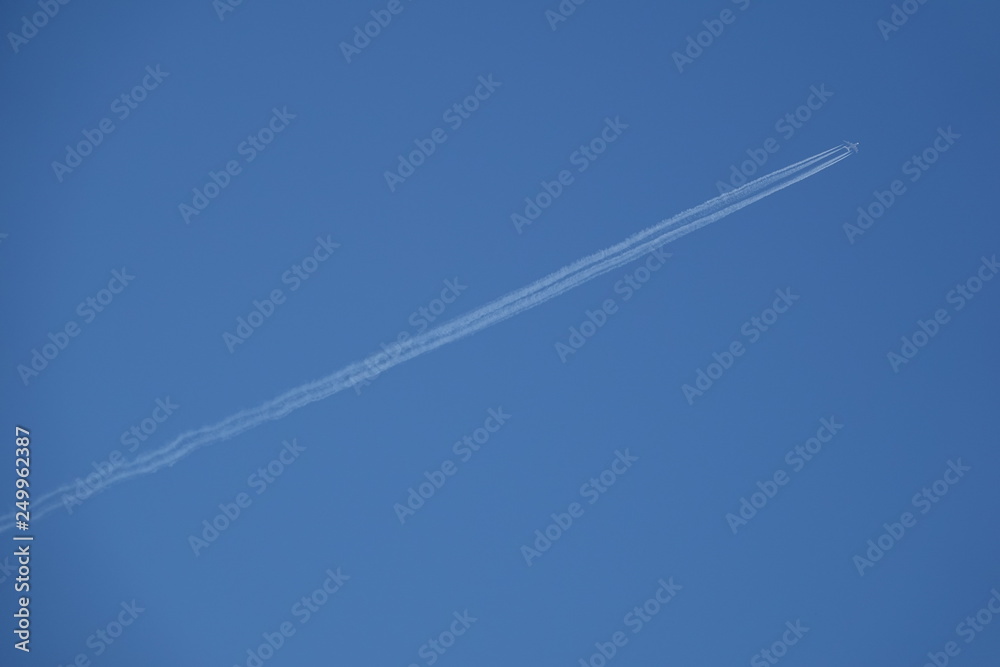 airplane in the sky airplane in the sky