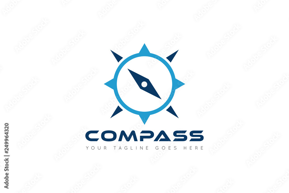 compass logo and icon vector illustration design template compass logo and icon vector illustration design template