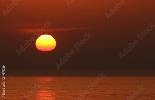 A stunning sunrise over the sea at Shellness, Isle of Sheppey, Kent. © Sandra Standbridge