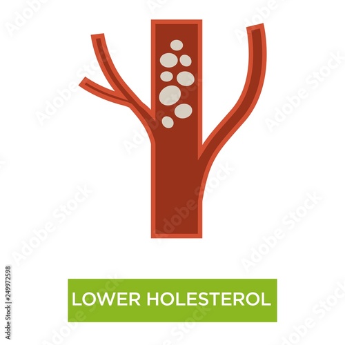 Lower cholesterol healthy artery normal blood preassure