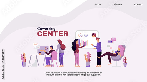 Coworking Center. Development and Management.