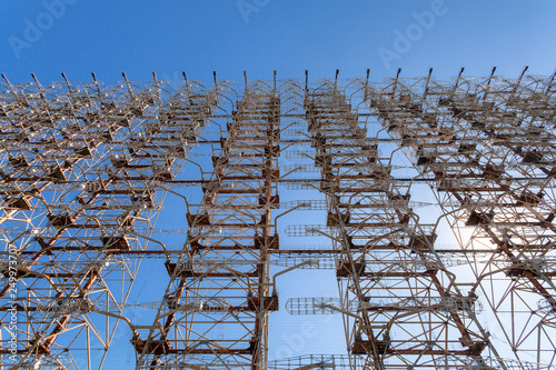 Soviet radar system Duga at Chernobyl-2 nuclear power plant