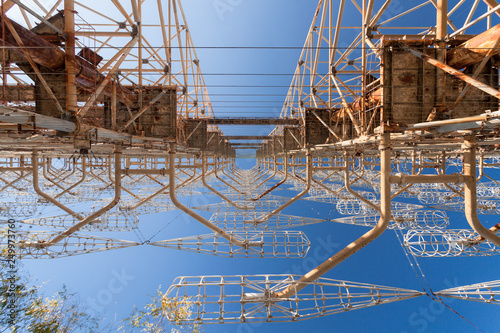 Soviet radar system Duga at Chernobyl-2 nuclear power plant