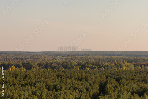 Soviet radar system Duga at Chernobyl-2 nuclear power plant