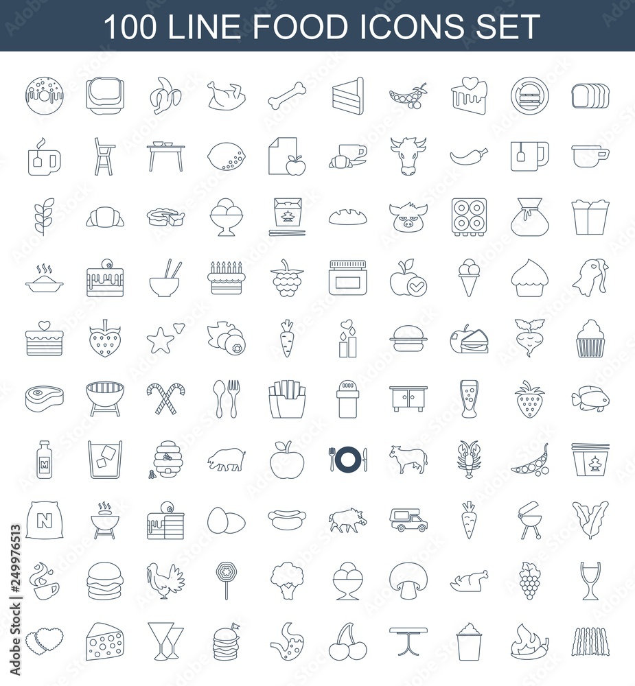 100 food icons 100 food icons